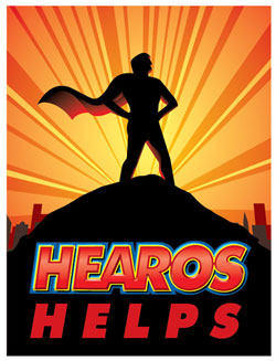 Hearos Helps! Logo