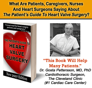 Read the #1 Heart Valve Book For Patients And Caregivers
