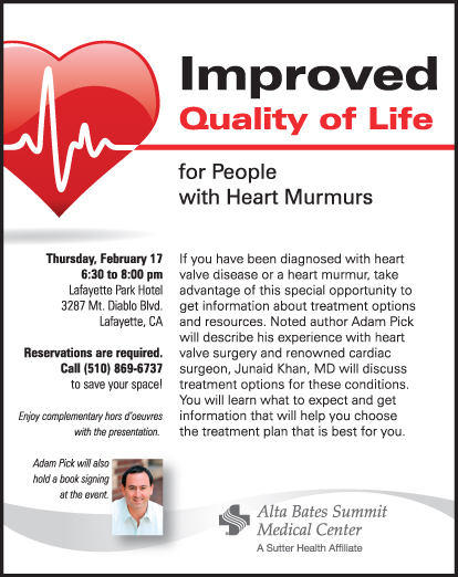 Invitation To Attend Alta Bates Summitt Medical Center Event
