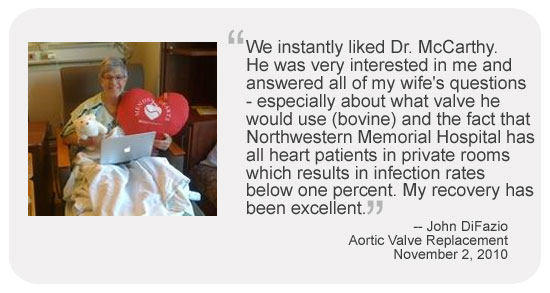 Patient Testimonial For Dr. Patrick McCarthy