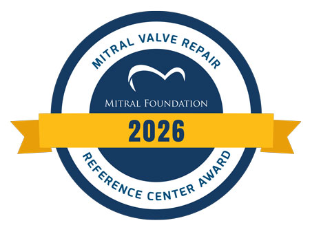 2026 Mitral Valve Repair Reference Center Award