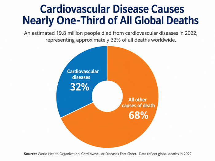 Heart Disease Global Death Rate