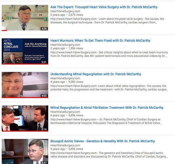 Videos featuring Dr. Patrick McCarthy