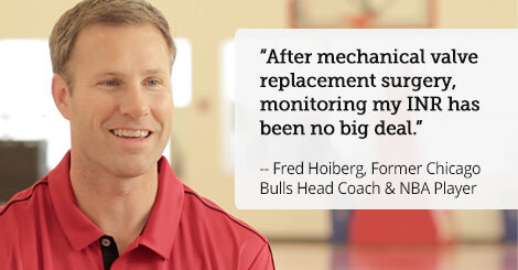 Fred Hoiberg - Mechanical Valve Replacement Patient