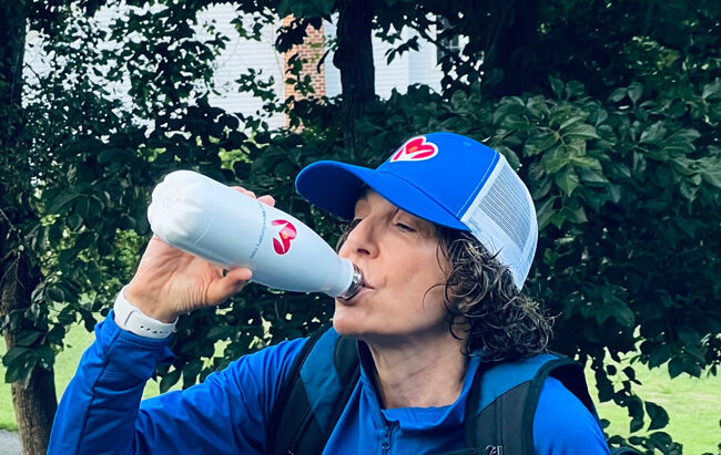 HeartValveSurgery.com Water Bottle &amp; Hat