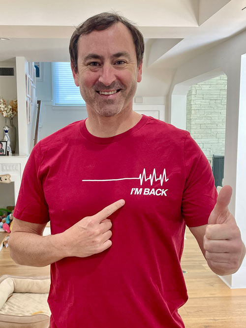 The I'm Back Recovery Shirt Empowers Heart Surgery Patients!