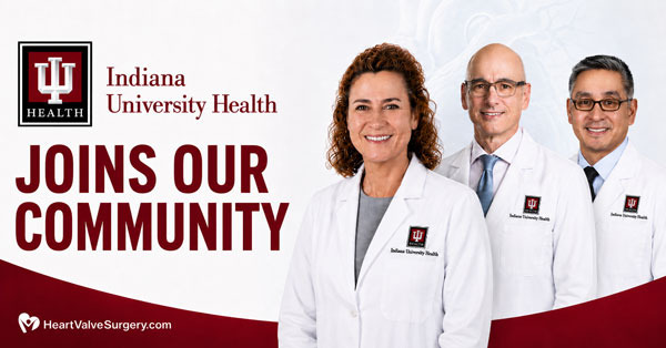 Indiana University Health Joins HeartValveSurgery.com Community