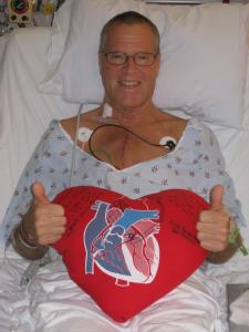 Triathlete After Heart Valve Surgery Patient In Hospital
