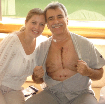 Sergio Garzon 5 Days After Heart Valve Replacement Surgery