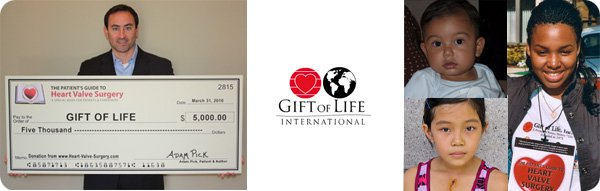 Adam Pick Donates $5,000 To Gift of Life