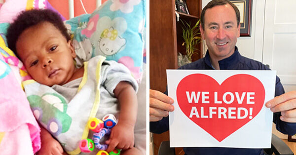 HeartValveSurgery.com Sponsors Heart Surgery of Baby Alfred