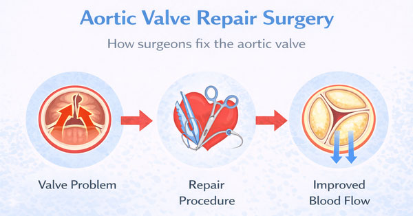 Aortic Valve Repair Process
