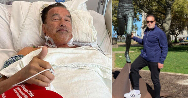 Arnold Schwarzenegger After TAVR in Cleveland Clinic