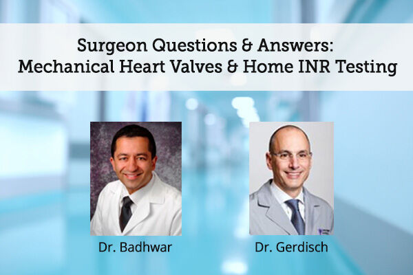 Dr. Vinay Badhwar & Dr. Marc Gerdisch