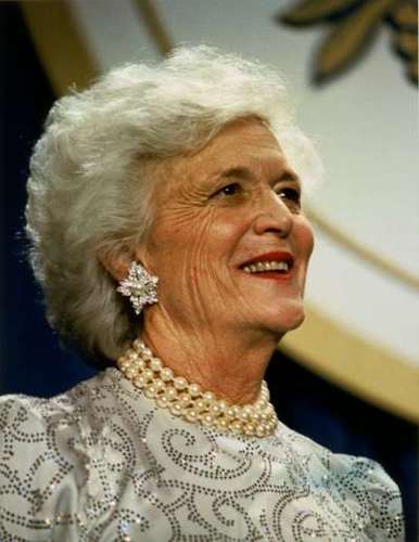 Barbara Bush - Heart Surgery Patient