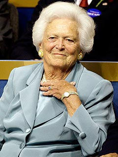 Barbara Bush - Heart Valve Replacement Patient 