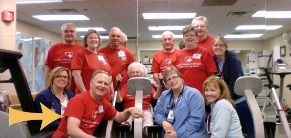 Patients At Cardiac Rehabiliation Classes