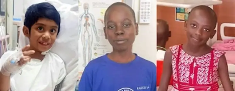 HeartValveSurgery.com Charitable Giving Fund—collage of sponsored children