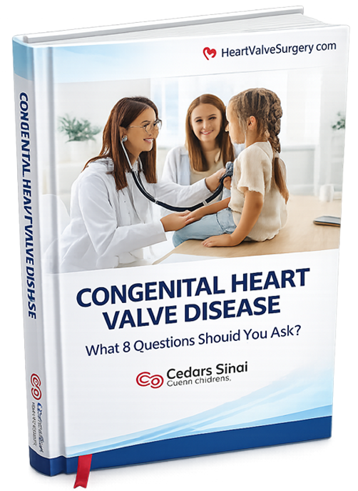 eBook cover: Congenital Heart Valve Disease: What 8 Questions Should You Ask?