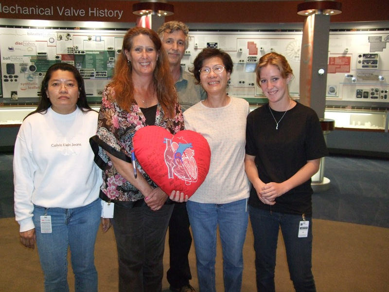 Debbie Day And Family Tour Edwards Lifesciences