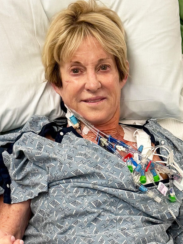 Deborah Celebrates Dr. Trento After 2nd Heart Valve Surgery!