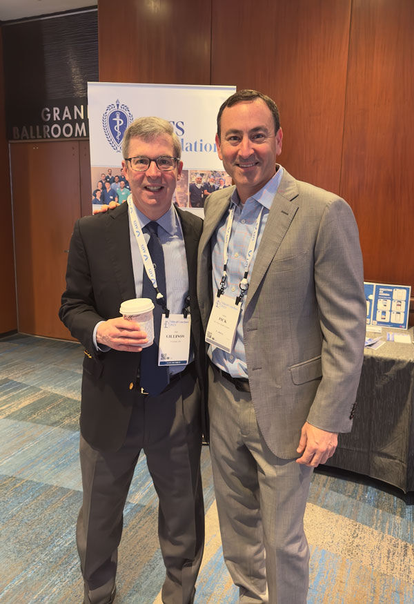 Dr. Marc Gillinov, heart surgeon, with Adam Pick