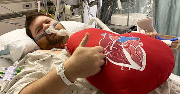 Heart Surgery Patient in Intensive Care Unit