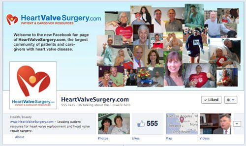 Facebook Fan Page Of Patient Advocacy Website