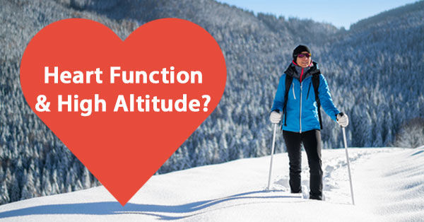 Heart valve surgery patient cross-skiing
