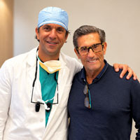 Dr. Ismail El-Hamamsy with Aortic Valve Patient
