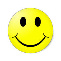 Happy face emoji