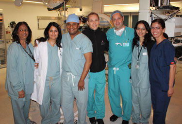 Saibal Kar's Medical Team At Cedars Sinai