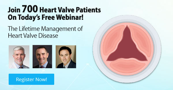 Invitation to join Lifetime Management of Heart Valve Disease webinar.