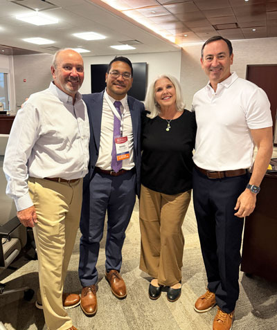Dr. Mario Castillo-Sang with Heart Valve Surgery Patients