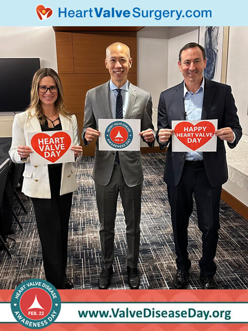Dr. Tom Nguyen with Adam Pick and Katie Bal
