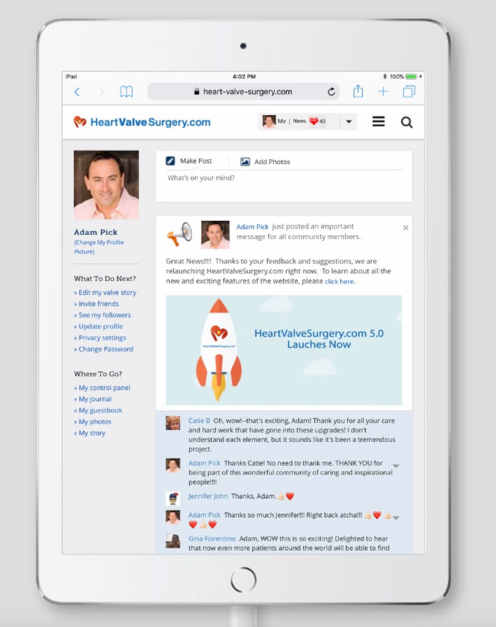 New Patient News Feed