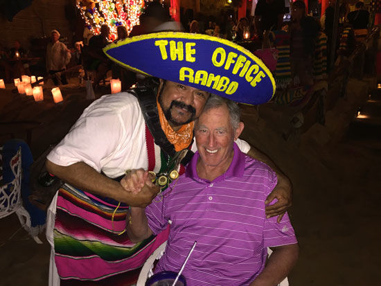 Jerry Pick in Cabo San Lucas at the Office