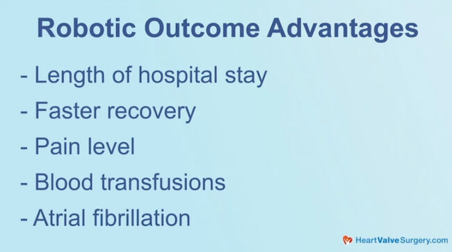 Robotic Mitral Valve Surgery Outcome Benefits