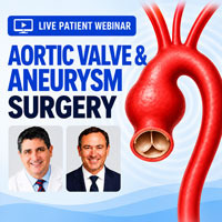 Webinar Invitation for Aortic Valve and Aneurysm Surgery with Dr. Eric Roselli