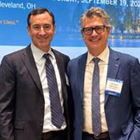 Adam Pick and Dr. Eric Roselli