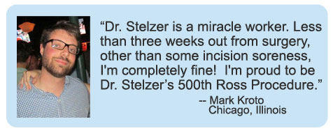 Patient Testimonial For Dr. Paul Stelzer
