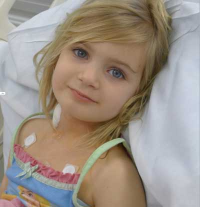 Photo Of Girl In Hospital After Heart Surgery
