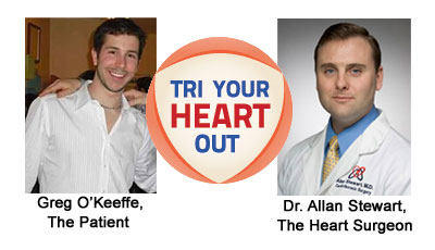 Dr. Allan Stewart And Greg O'Keefe Try Their Hearts Out