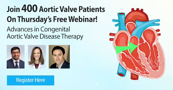 Join 400 Aortic Valve Patients on Thursdayâ€™s Webinar