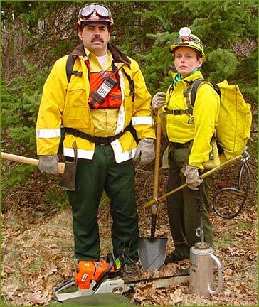 Wildland fire fighters
