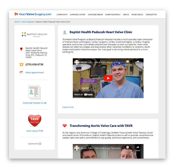 Baptist Health Heart Valve Program