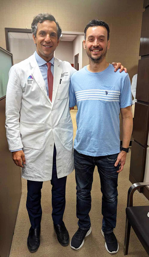 Dr. Ismail El-Hamamsy with Ross Procedure Patient