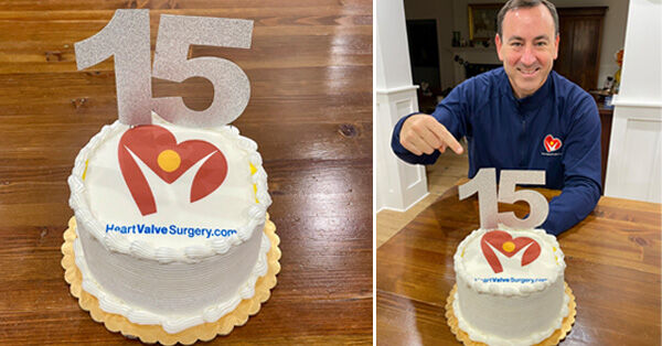 Happy 15 Year Anniversary HeartValveSurgery.com