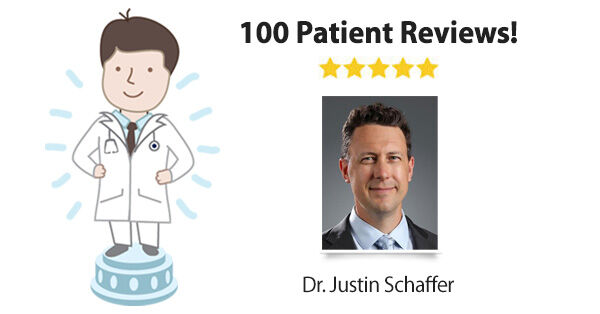 Dr. Justin Schaffer - 100 Patient Reviews
