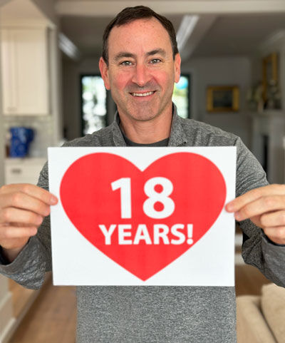Adam Pick 18 Year Heart Valve Surgery Anniversary